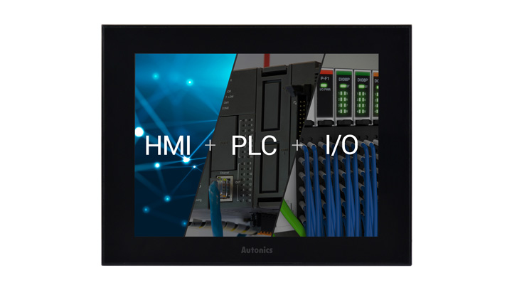 Логічні РК панелі Autonics: HMI+PLC+I/O