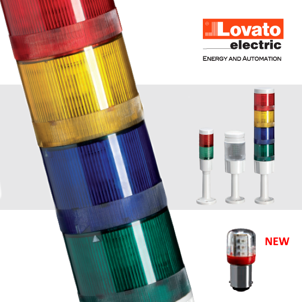 Світлосигнальні колони Lovato electric