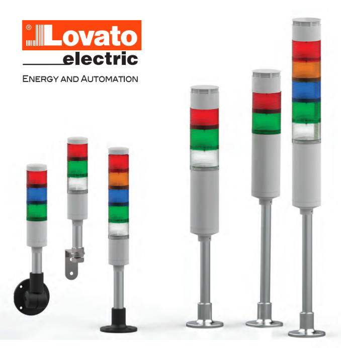 Світлосигнальні колони Lovato electric серії LTN