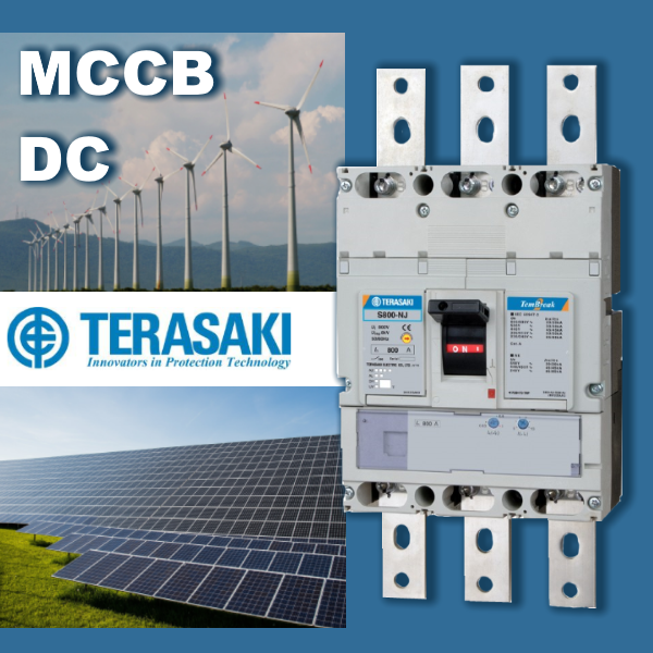 Компактні автоматичні вимикачі TERASAKI для мереж постійного струму до 3200 А