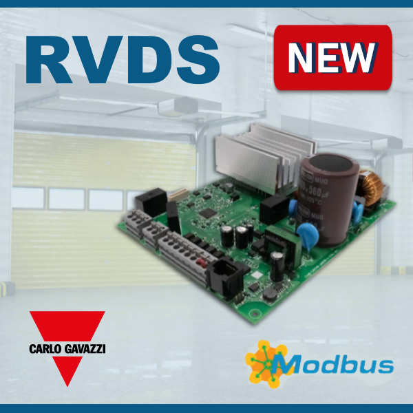 Новий частотно-регульований привід RVDS для промислових дверей